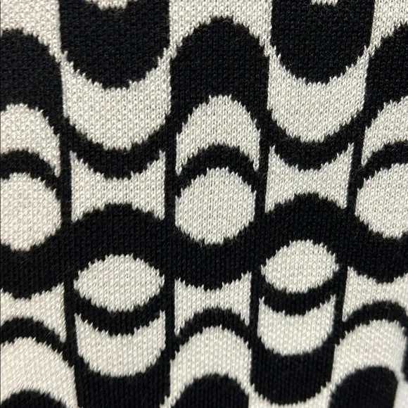 ✨House of Harlow 1960 Black and White Geometric Sheath Dress 👗 - Picture 7 of 13